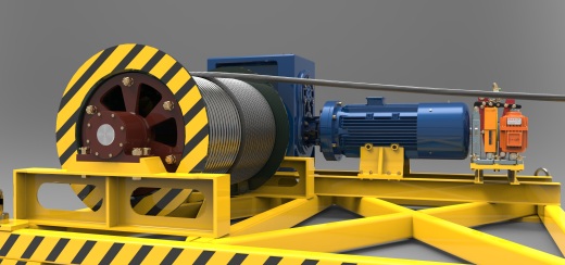 塔式起重机起重装置3D数模图纸 STEP格式缩略图